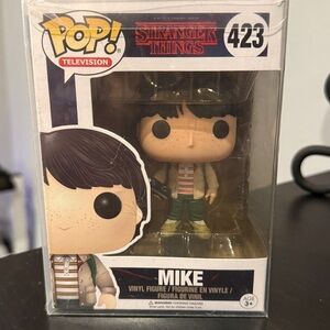 NIB Funko Pop! TV Stranger Things -  423 Mike Vinyl Figure